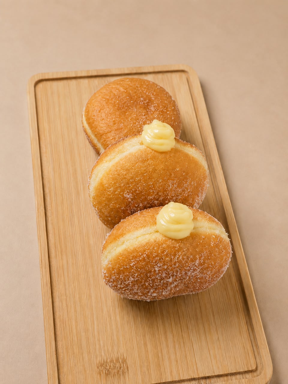 Vanilla Custard Bomboloni